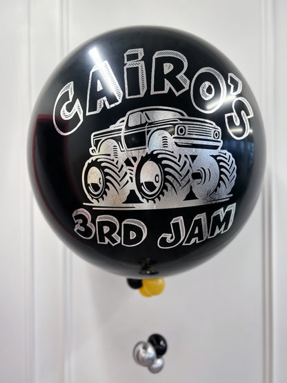 MONSTER JAM BIRTHDAY BALLOON BUNDLE