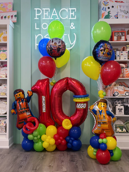 LEGO BIRTHDAY BALLOON BUNDLE