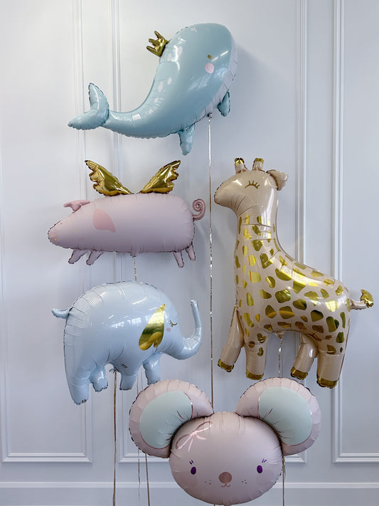 BABY ANIMAL LOOSE FOIL BALLOONS
