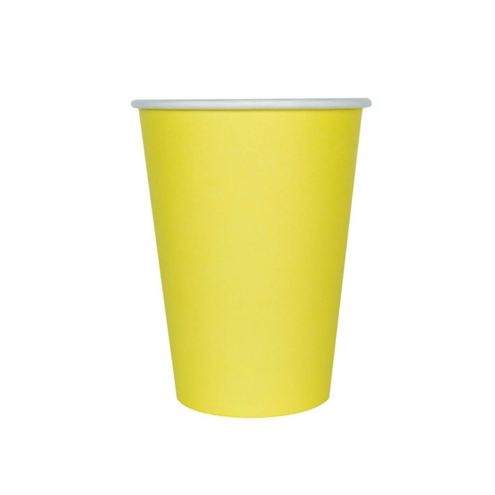 BANANA YELLOW CUPS
