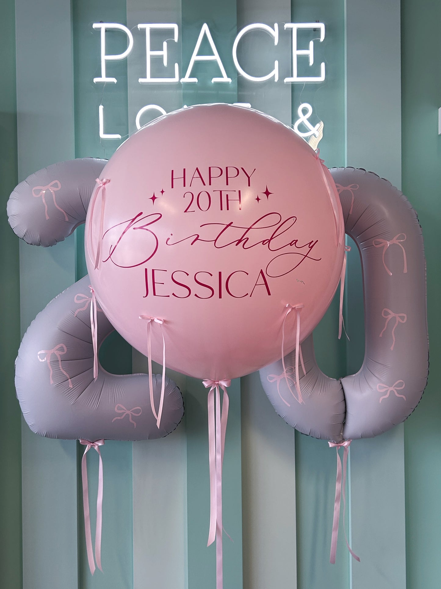 BOW BIRTHDAY BALLOON BUNDLE