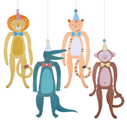 ANIMAL PARADE DECORATIONS BY MERI MERI