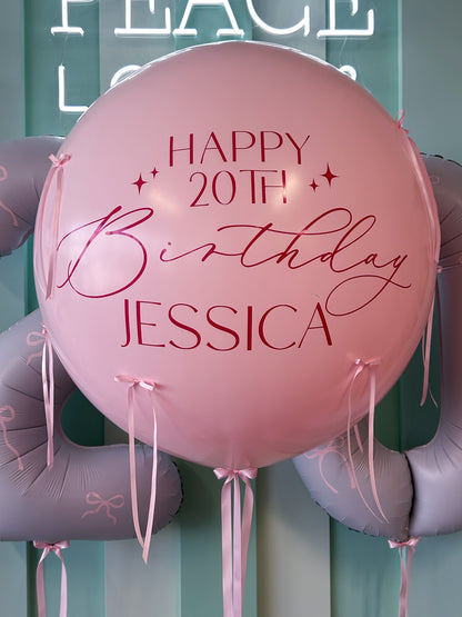 BOW BIRTHDAY BALLOON BUNDLE