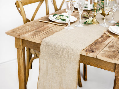 NATURAL JUTE TABLE RUNNER