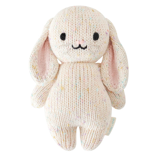 baby bunny (confetti) animal collection by Cuddle+kind.