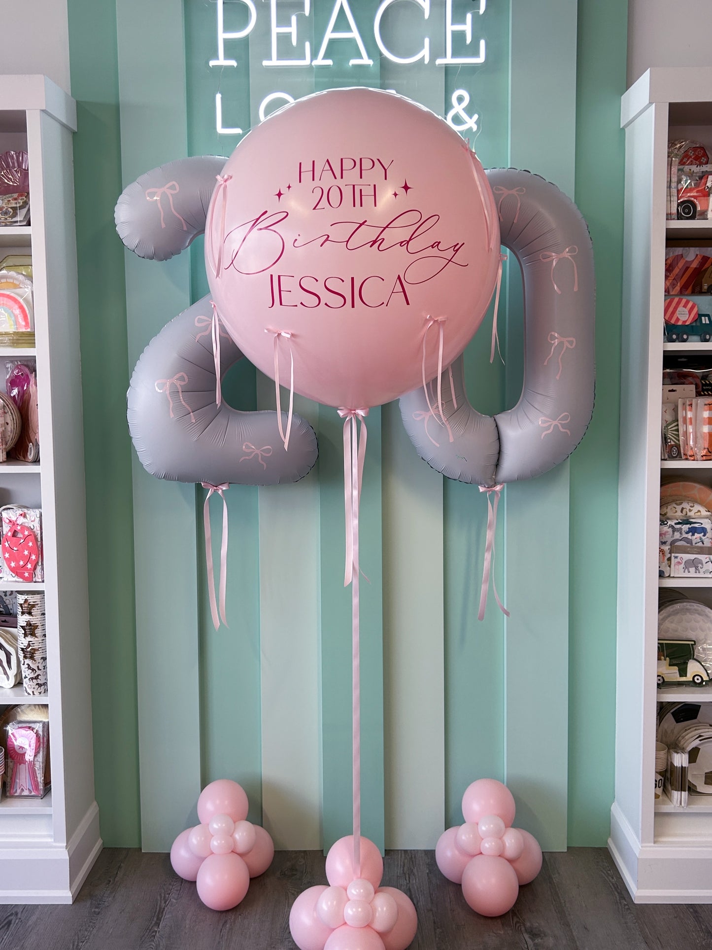 BOW BIRTHDAY BALLOON BUNDLE