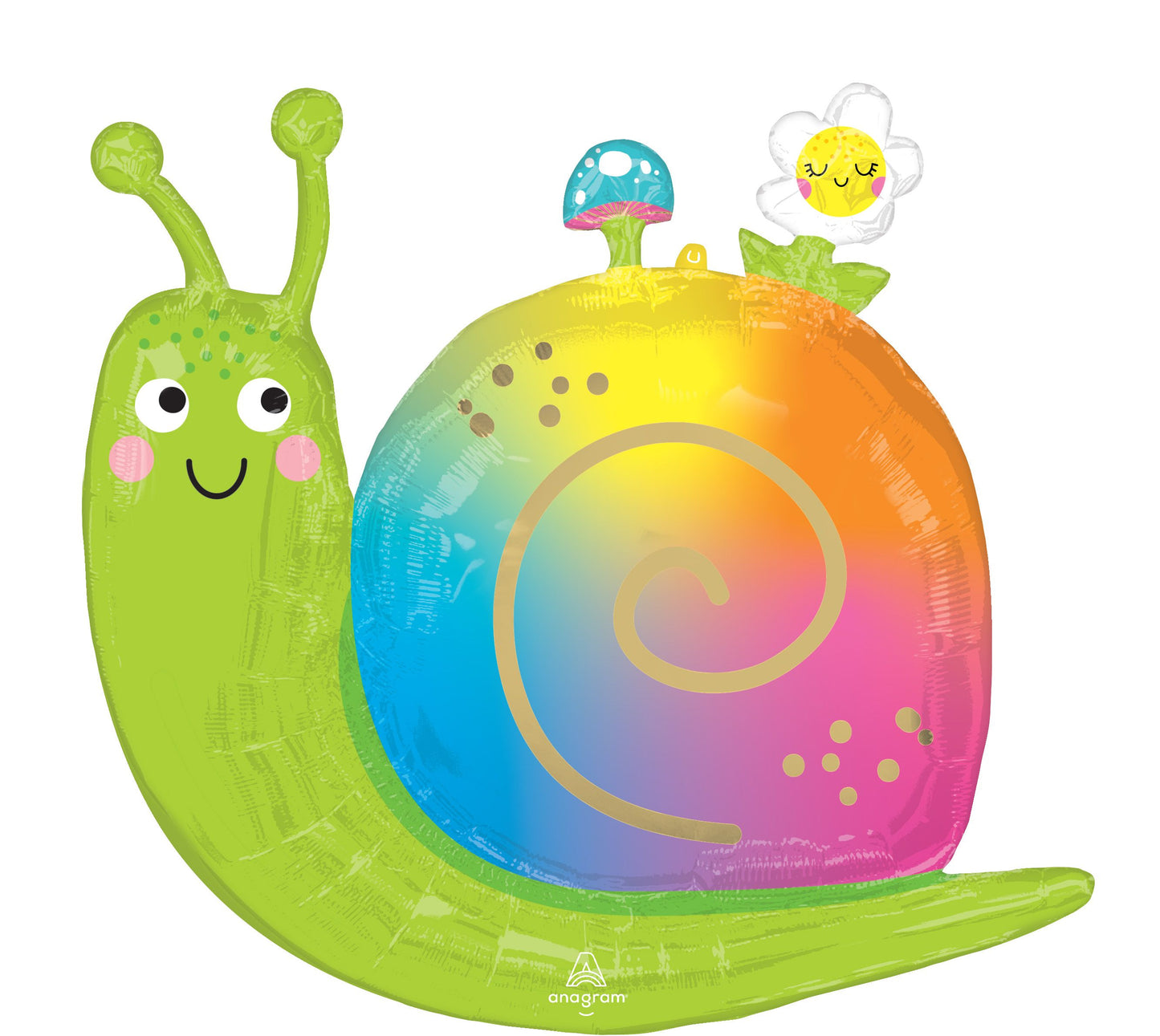 HAPPY SNAIL FOIL BALLOON