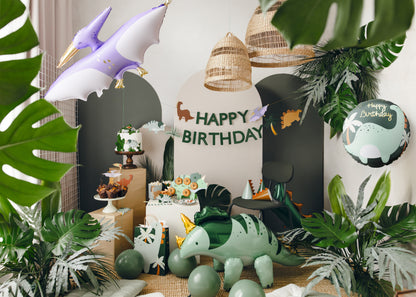 DINOSAUR HAPPY BIRTHDAY BALLOON