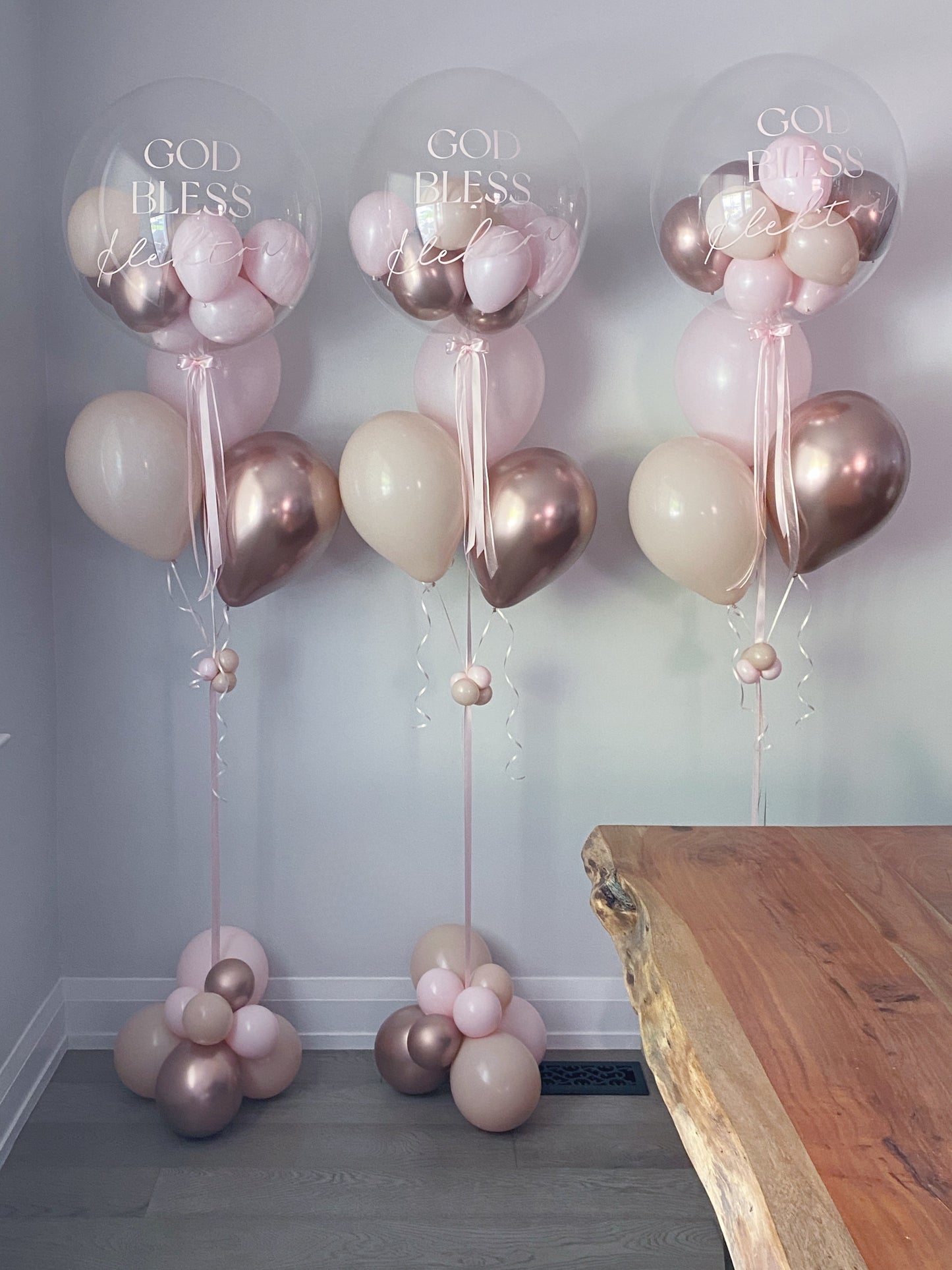 SACRAMENT BUBBLE BALLOON