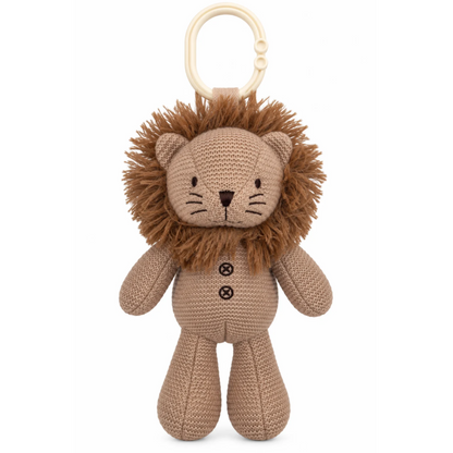LION STROLLER PLUSH TOY
