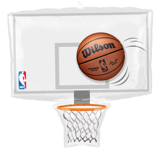 NBA BASKETBALL BACKBOARD FOIL BALLOON