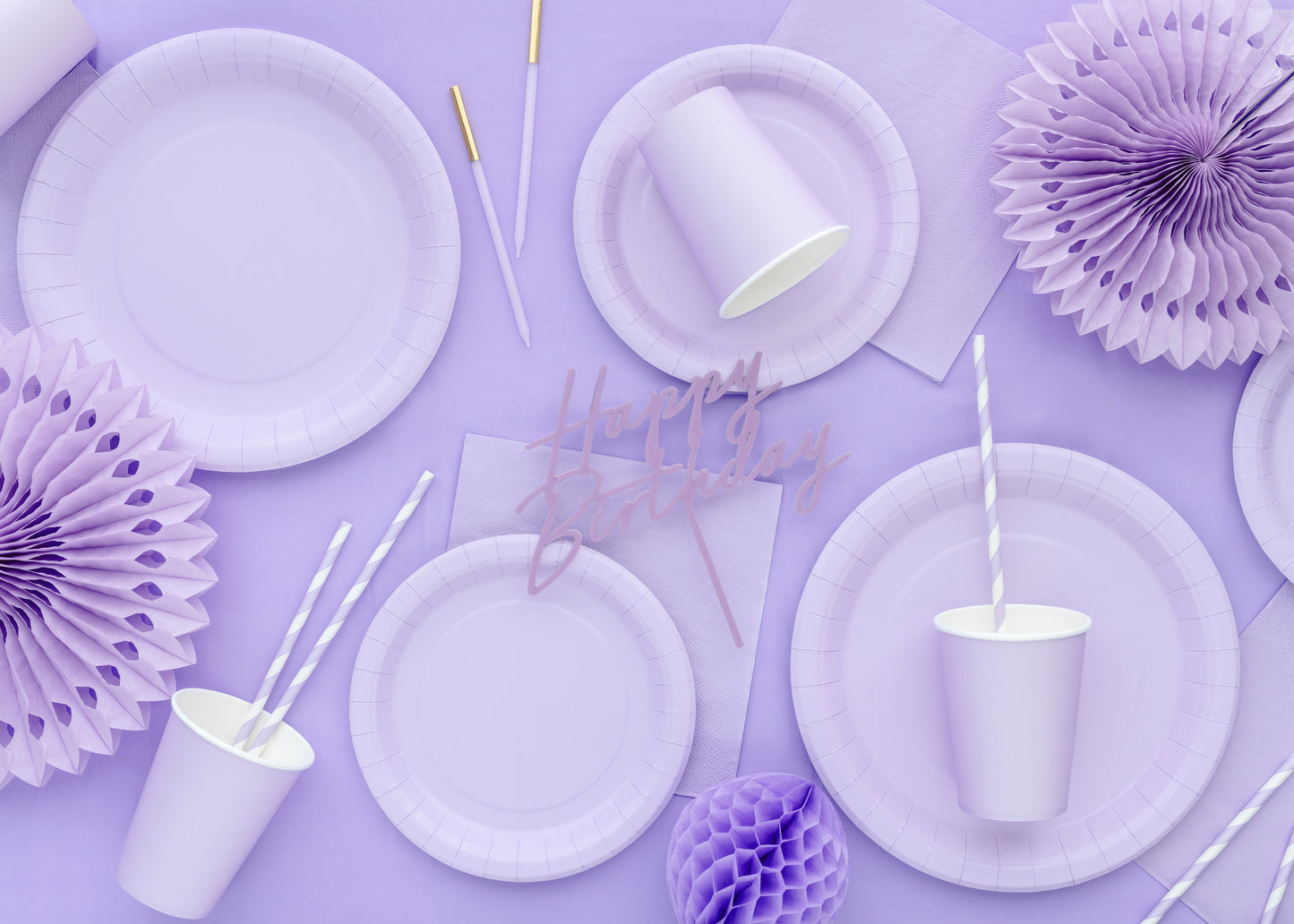 PURPLE TABLECLOTH