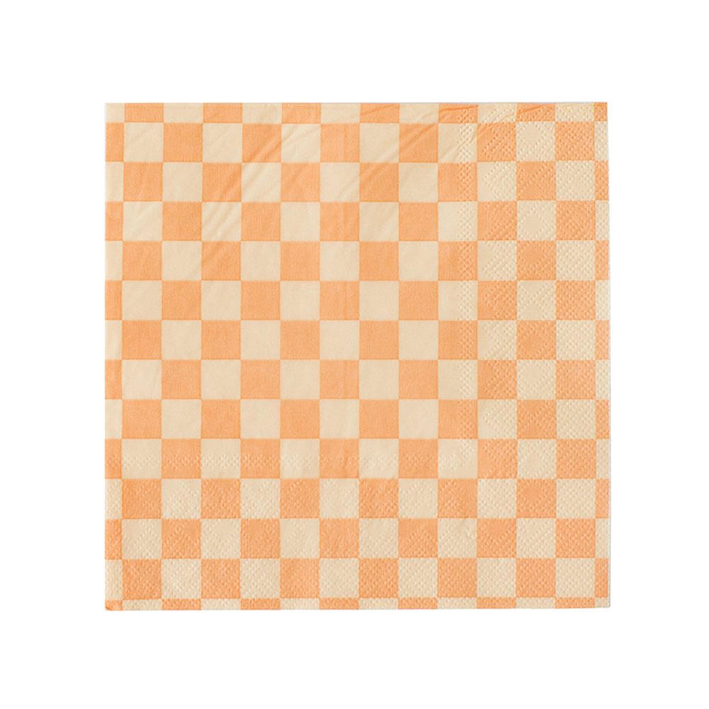CHECK IT! PEACHES N' CREAM COCKTAIL NAPKINS
