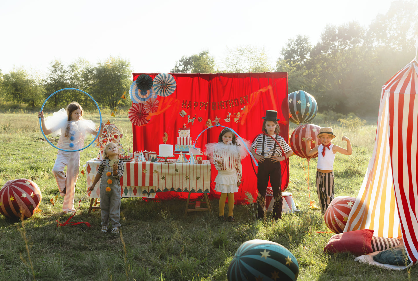 CIRCUS ROSETTES