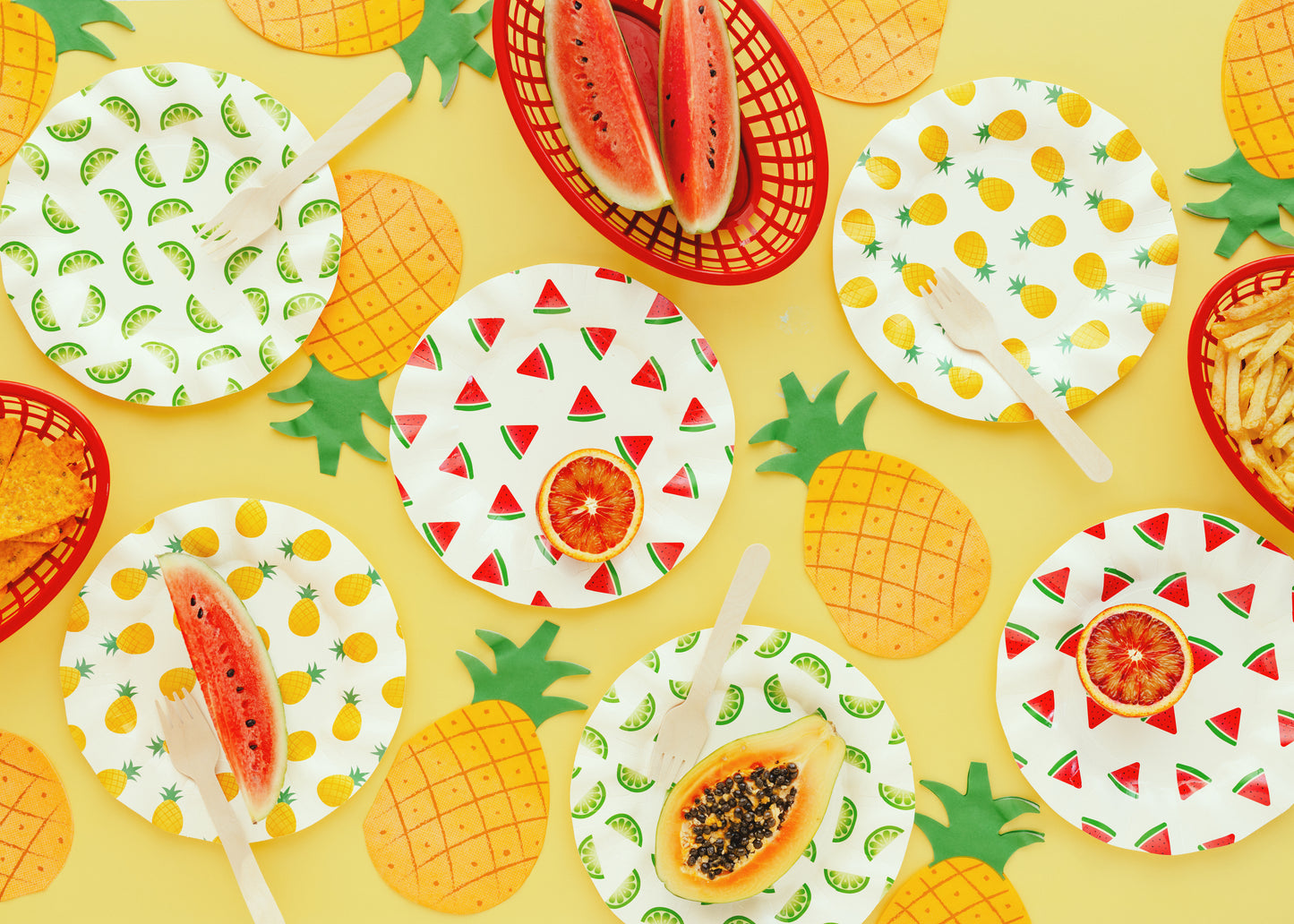 PINEAPPLE SHAPED NAPKINS