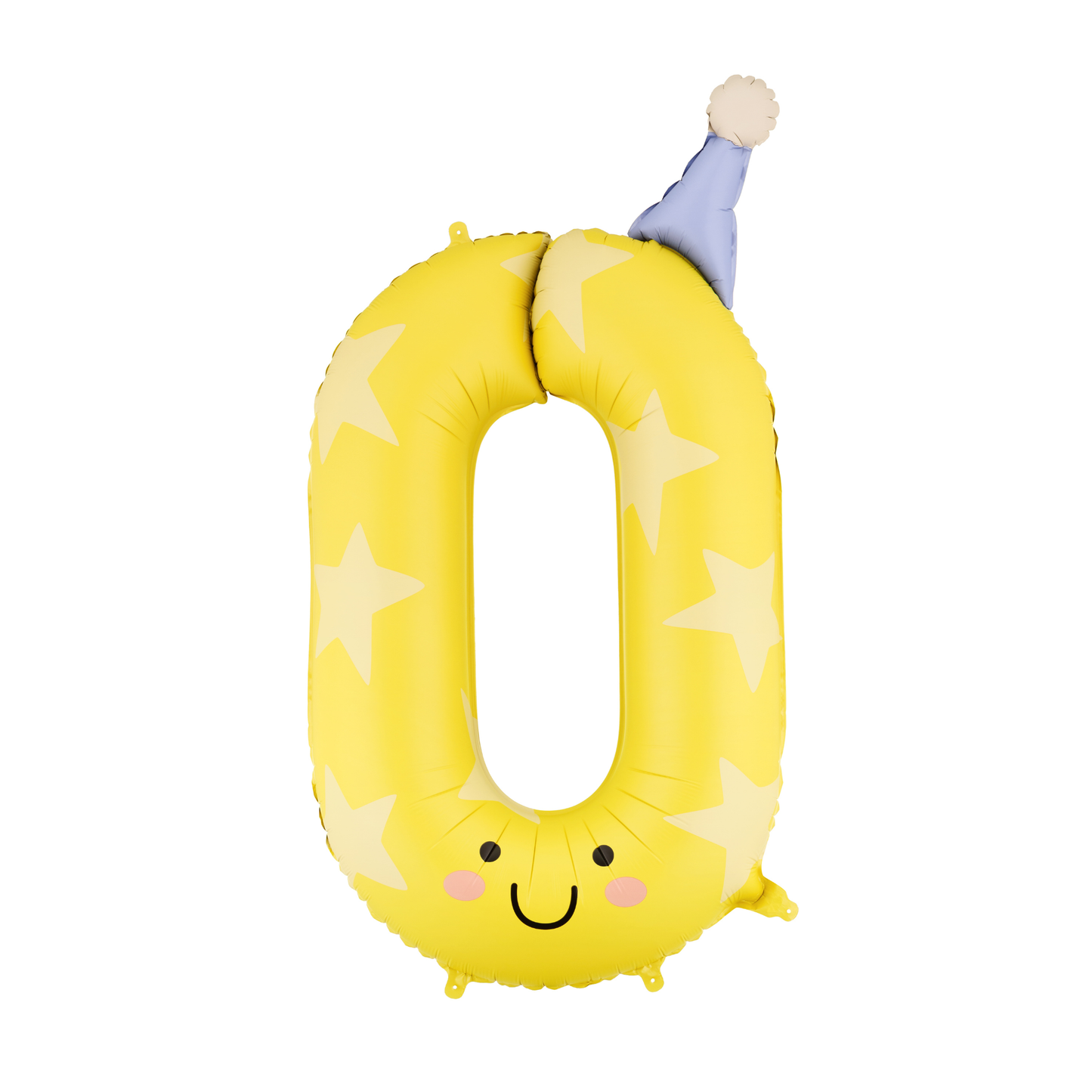 HAPPY PARTY NUMBER FOIL BALLOONS