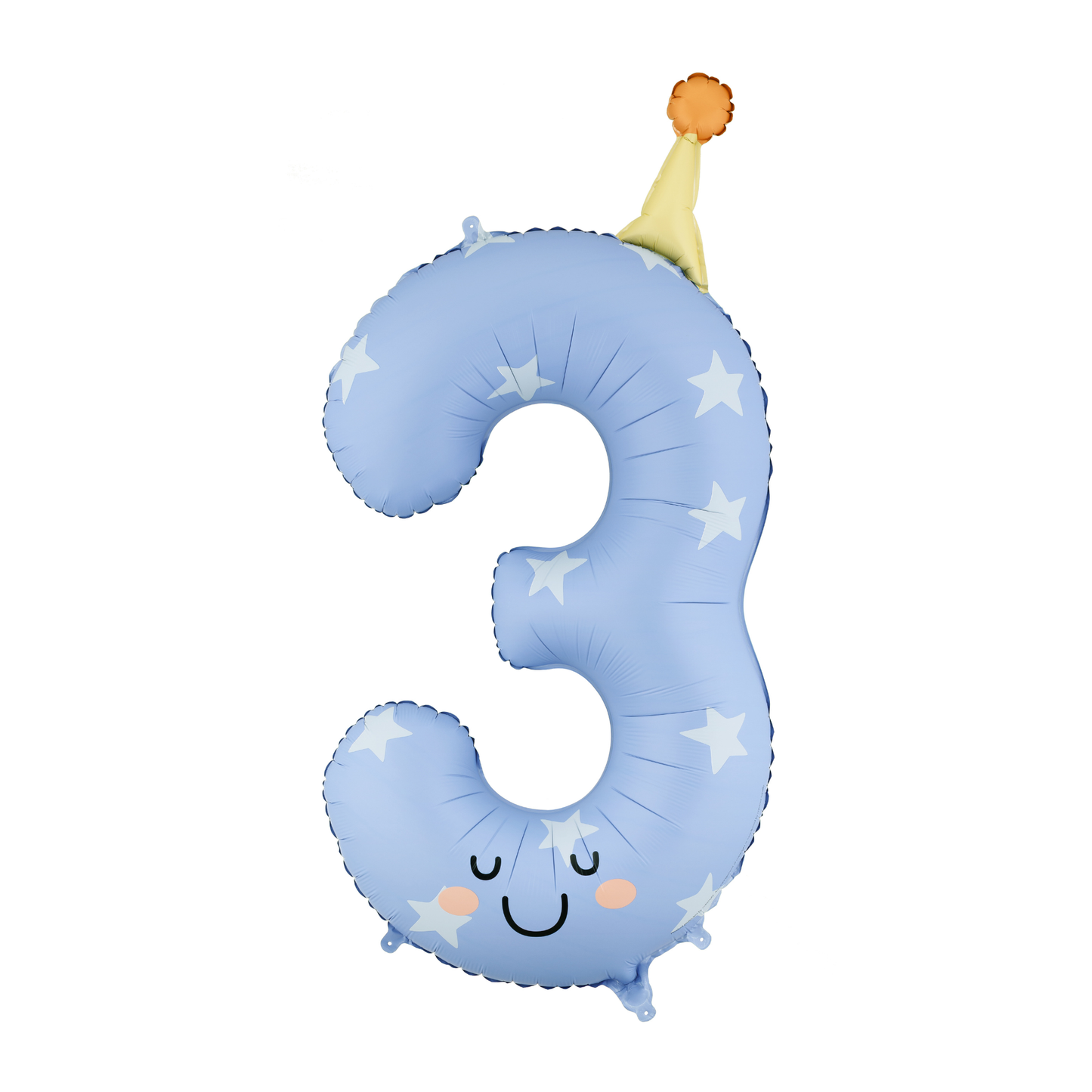 HAPPY PARTY NUMBER FOIL BALLOONS