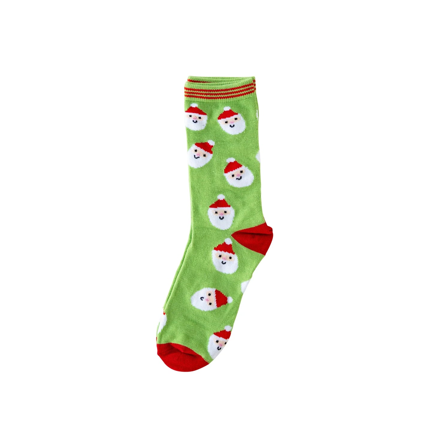 WHIMSY SANTA SCATTER SOCKS