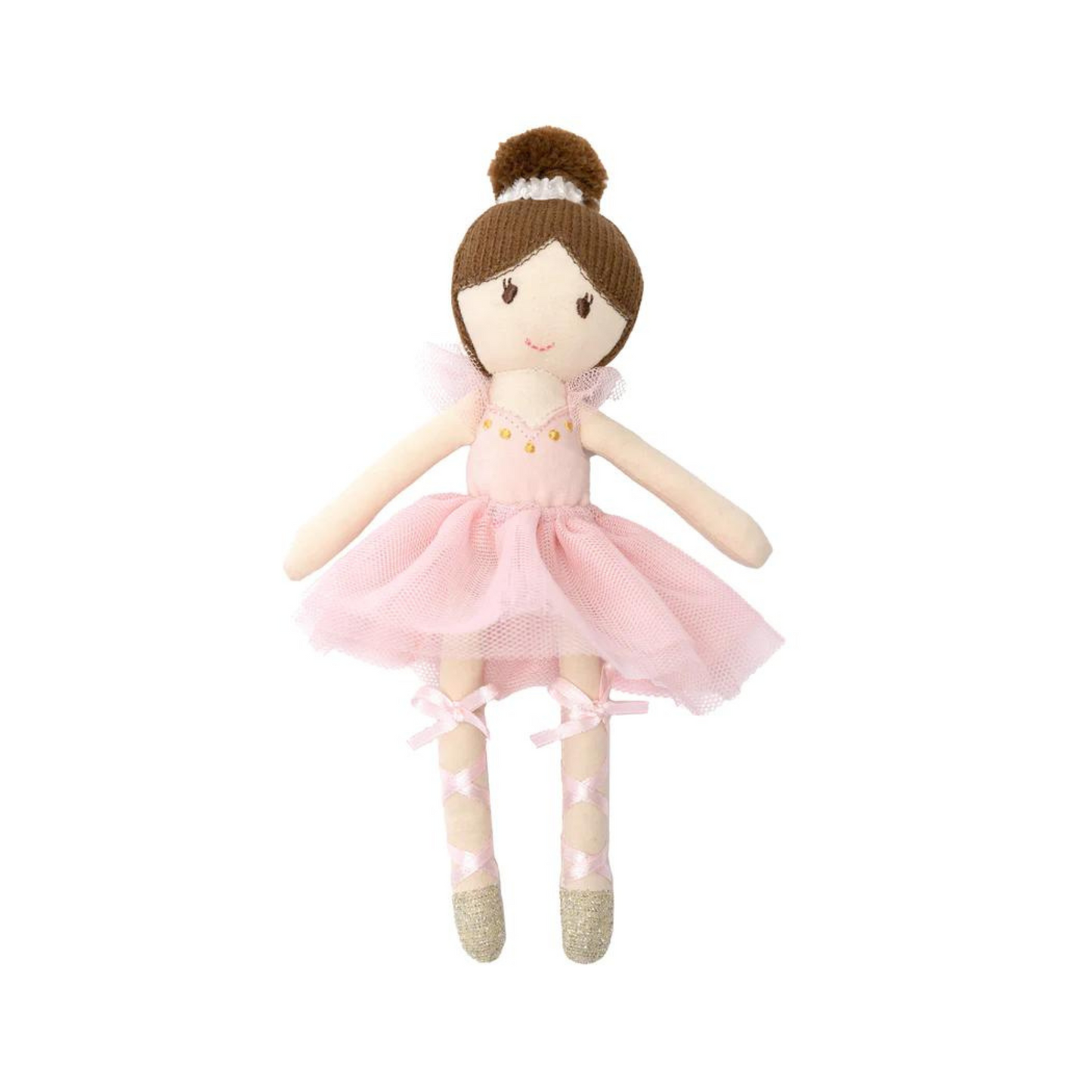 Anastasia the Ballerina mini doll wearing a pink tutu and ballet shoes, available in Toronto and shipping across Canada.