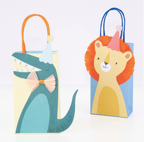 Animal Parade Party Bags by Meri Meri