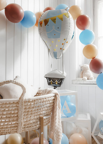 welcome baby hot air balloon foil balloon
