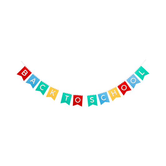 Colourful Back to School banner available in Toronto and shipping across Canada.
