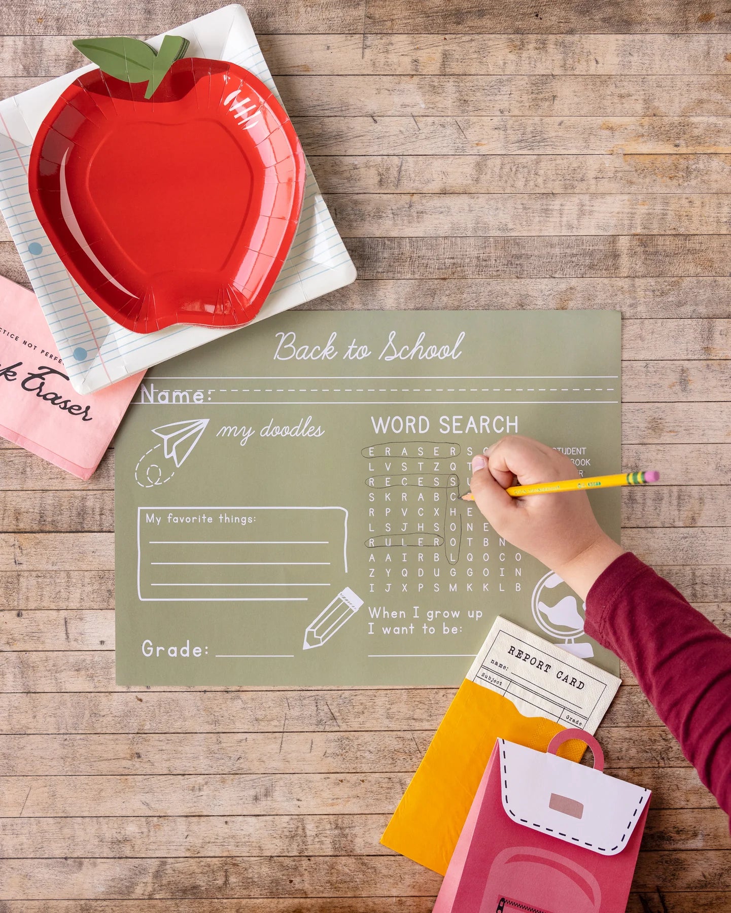 CHALKBOARD PLACEMATS