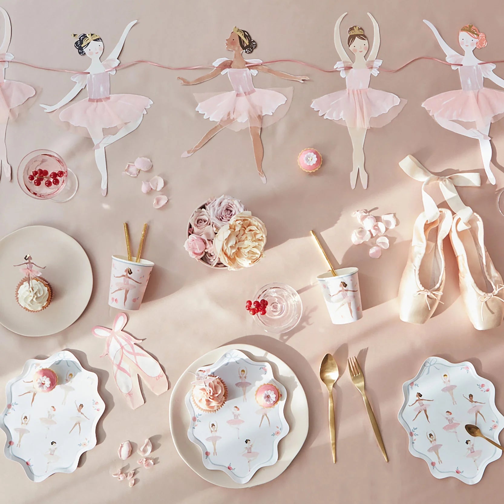 ballet themed party supplies for children's party