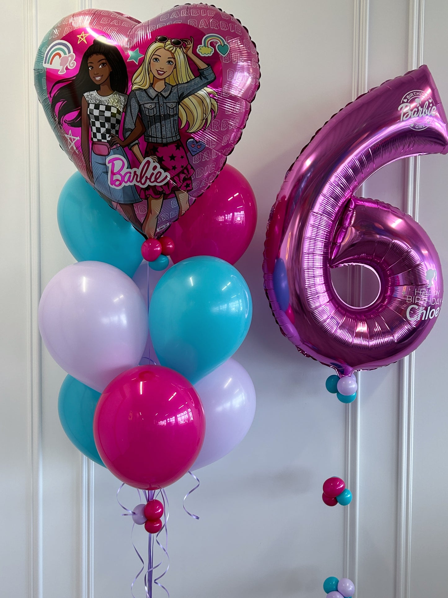 barbie helium balloon bundle