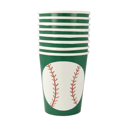 baseball paper cups by meri meri 