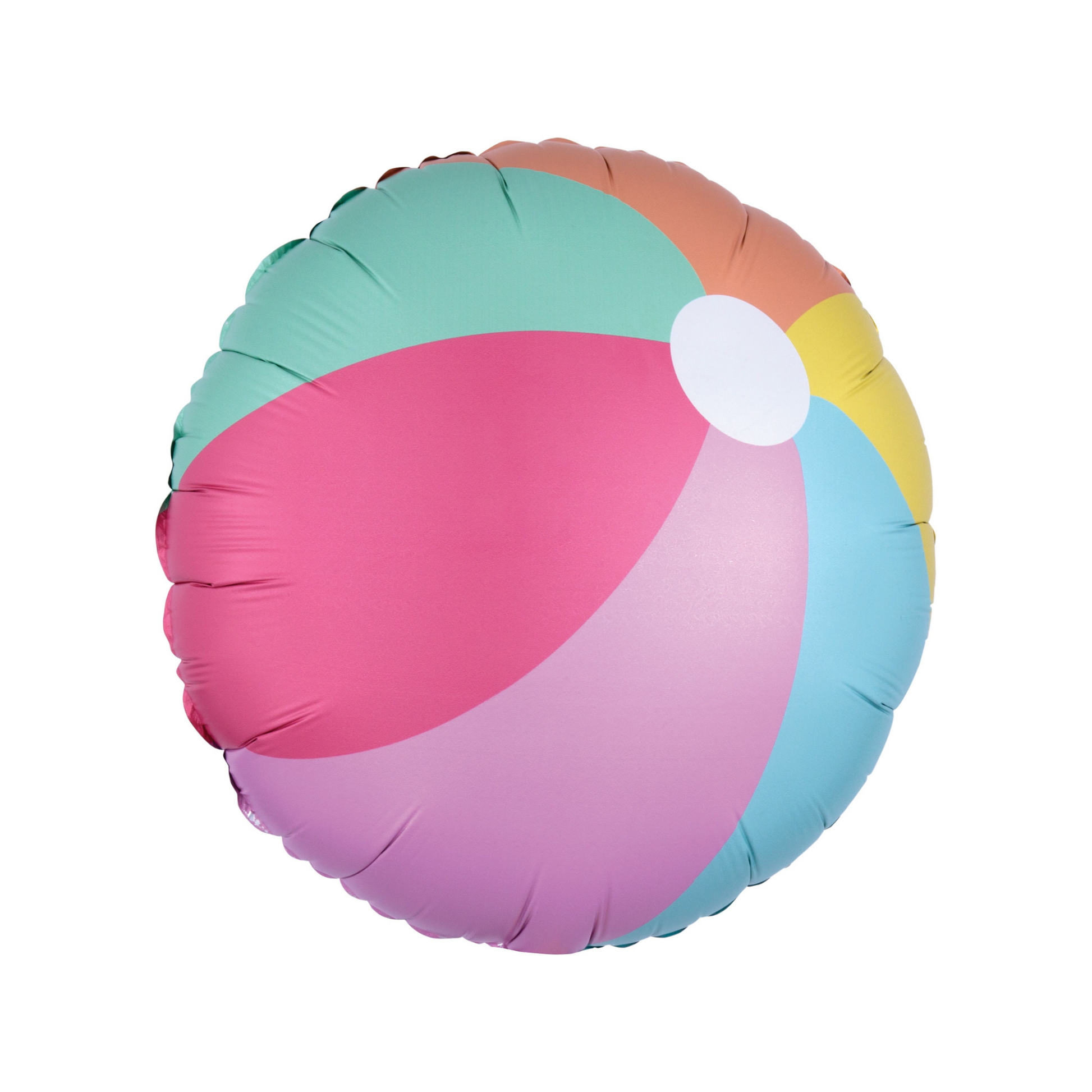 vibrant colour beach ball balloon