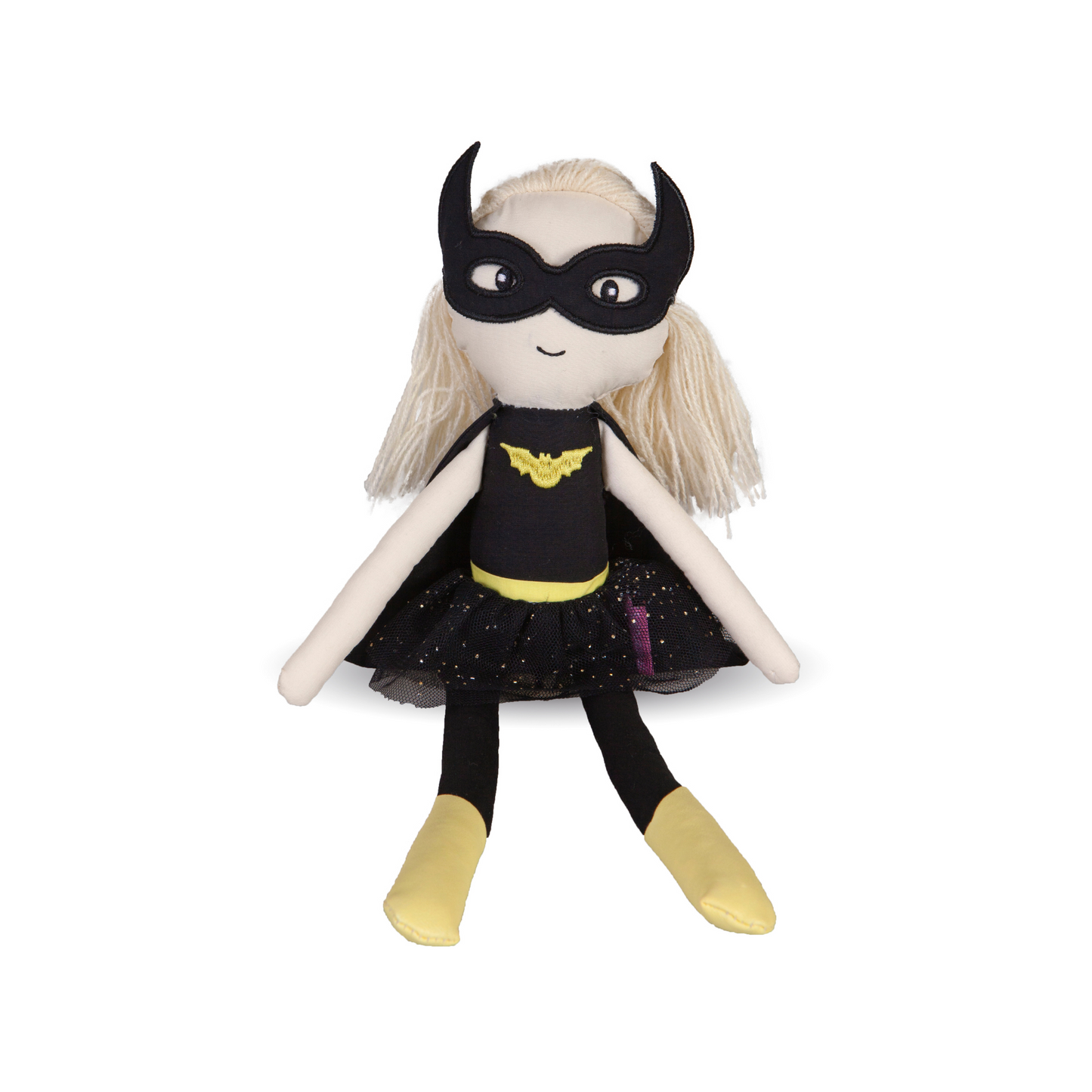 children's doll with batgirl costume