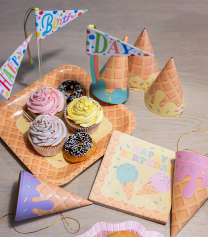 ICE CREAM PARTY HATS