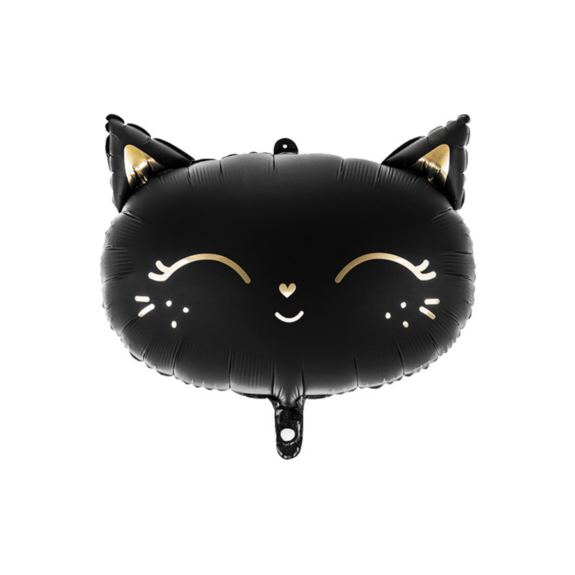 black cat foil balloon