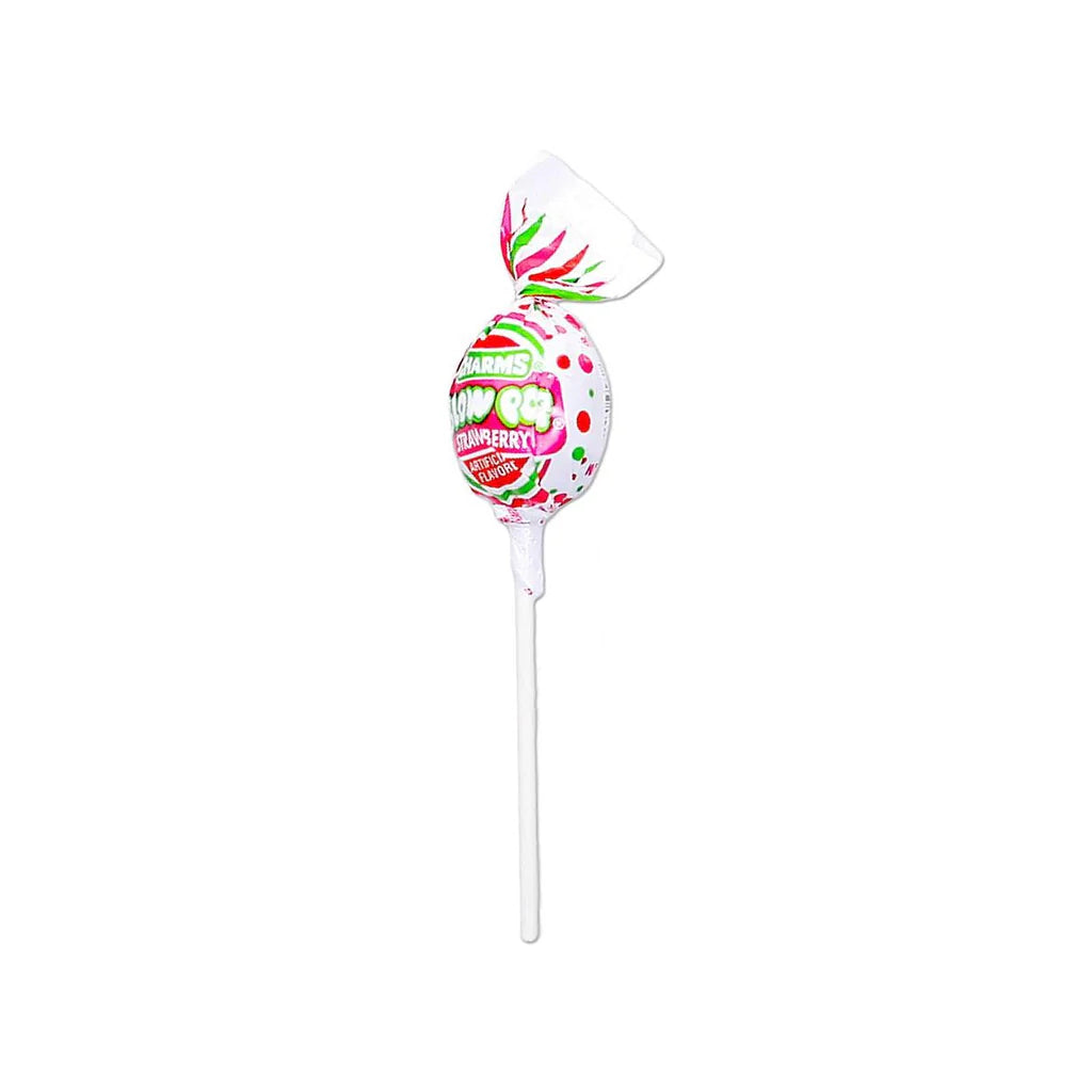 charms blow pop strawberry flavour