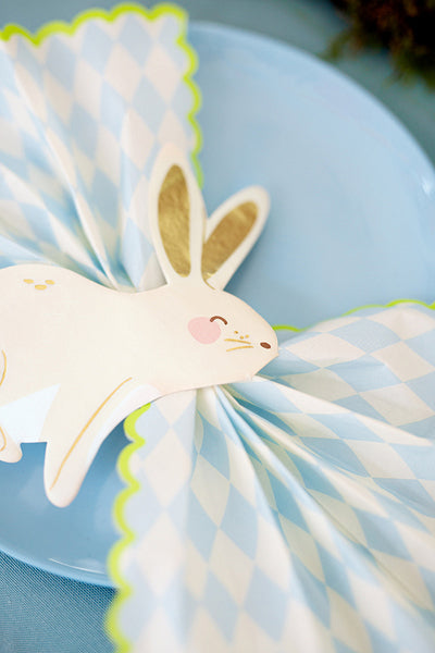 luxe easter bunny napkins