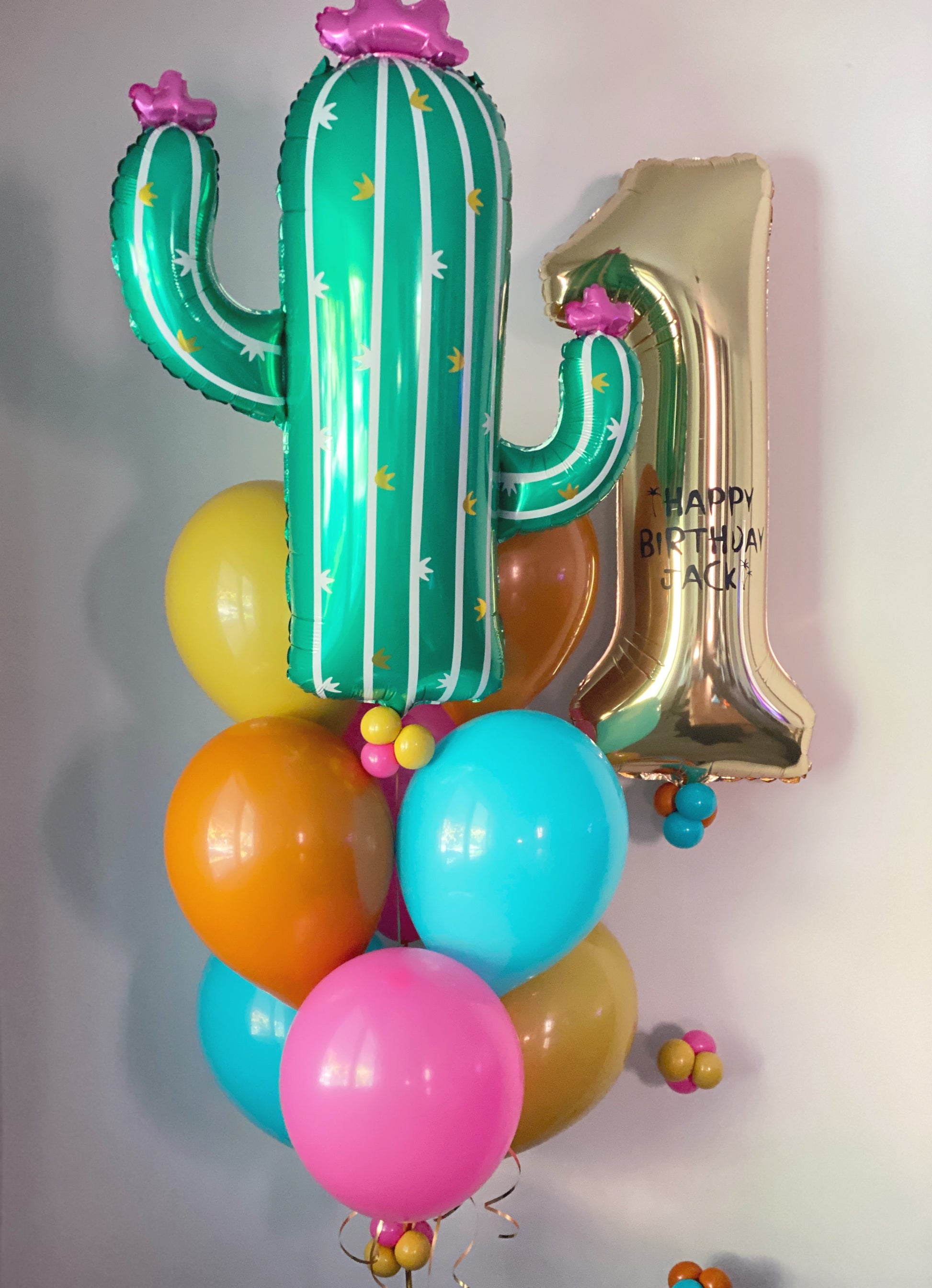 cactus balloon bundle- confetti my party original 