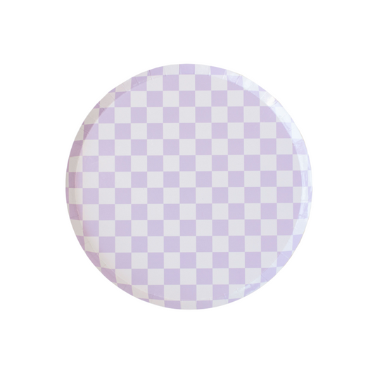 CHECK IT! PURPLE POSSE DESSERT PLATES