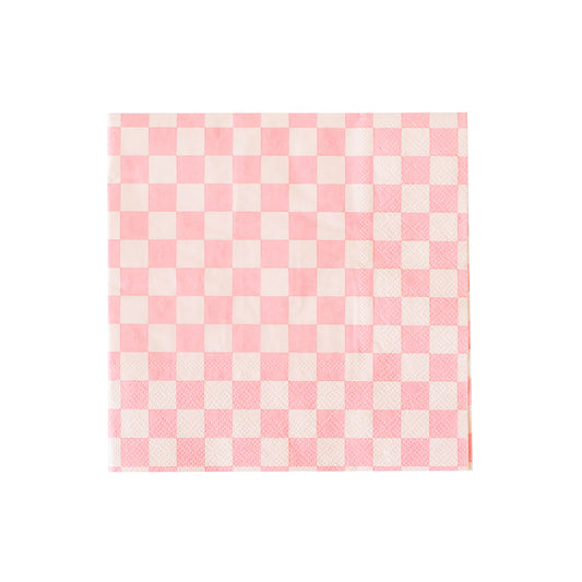 CHECK IT! TICKLE ME PINK COCKTAIL NAPKINS
