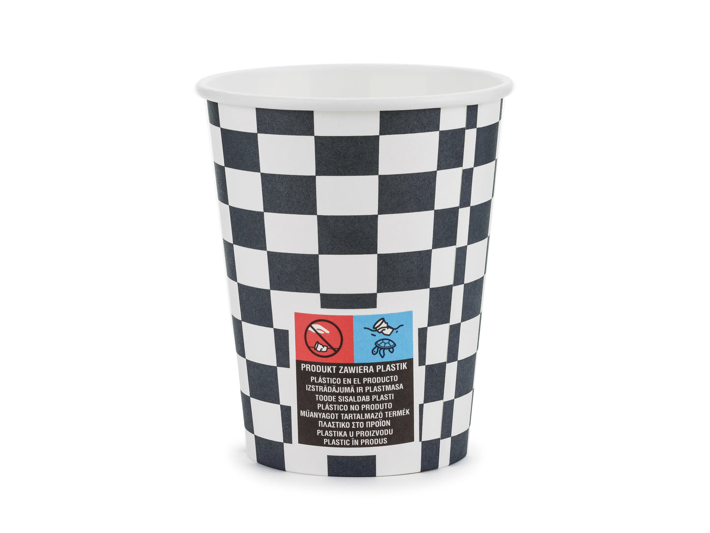 CHECKERED FLAG CUPS