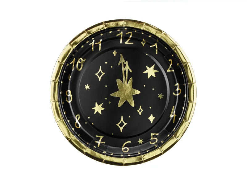 CLOCK PLATES – CONFETTIMYPARTY