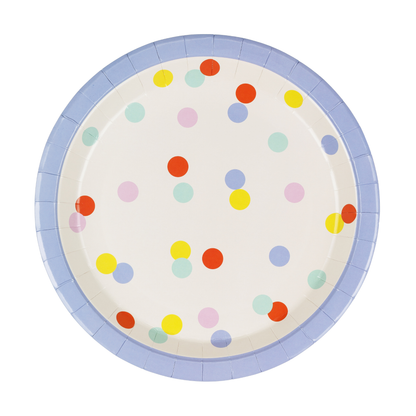 CONFETTI PAPER PLATES