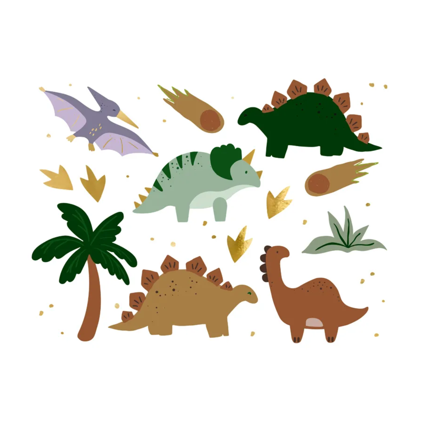 DINOSAUR TEMPORARY TATTOOS