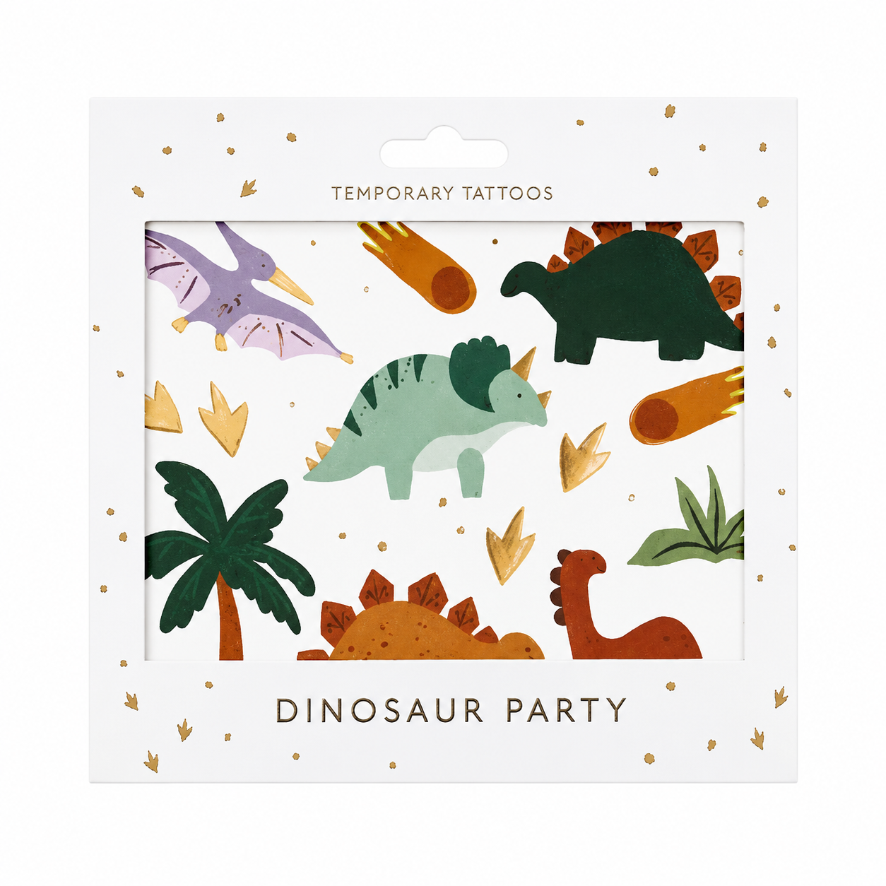 DINOSAUR TEMPORARY TATTOOS