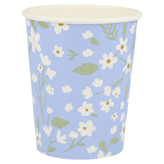 ditsy floral paper cups by meri meri