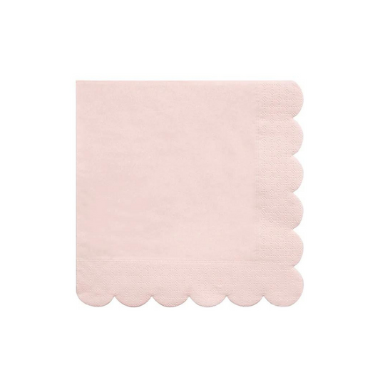 LARGE DUSTY PINK NAPKINS BY MERI MERI