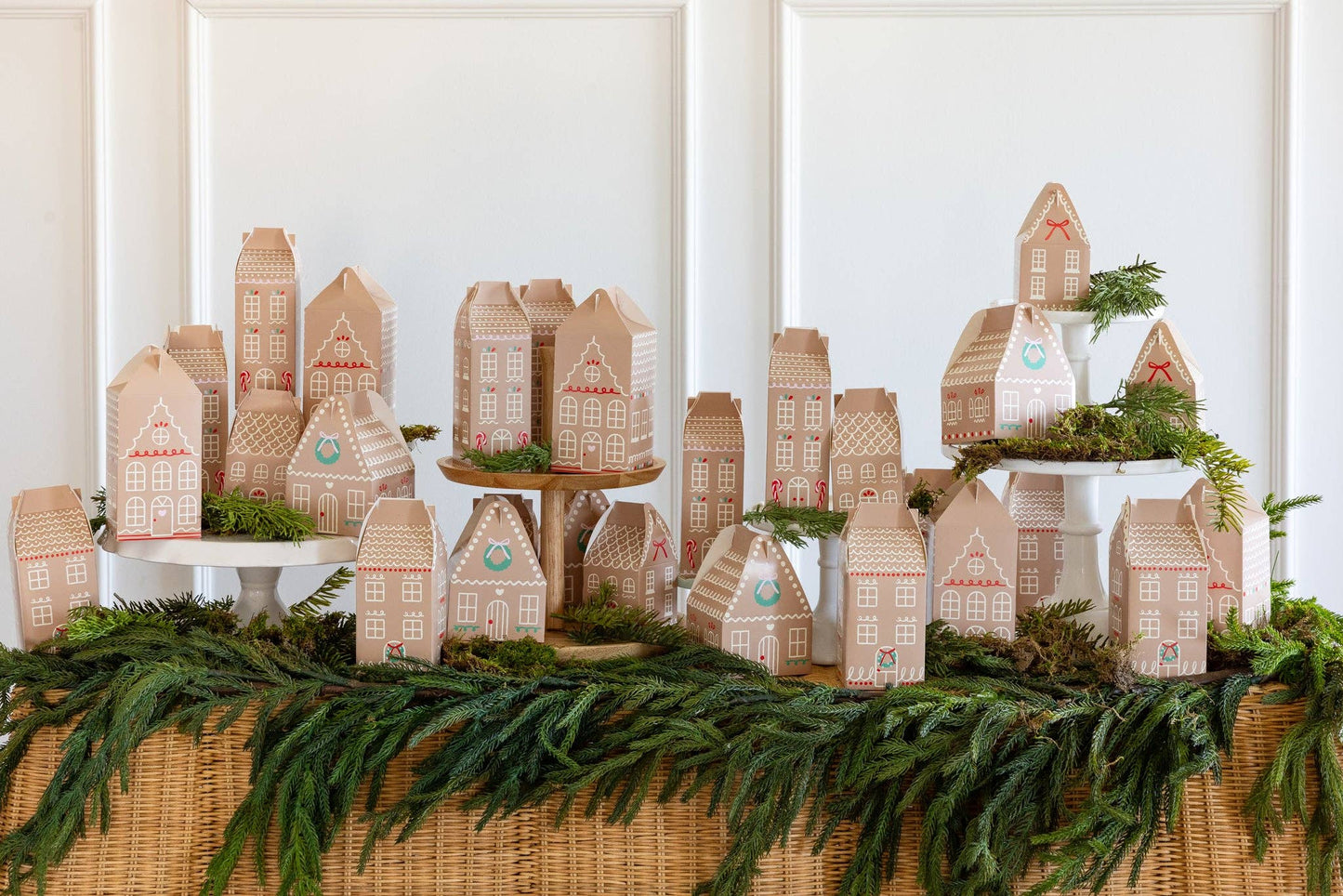 GINGERBREAD HOUSE ADVENT BOXES