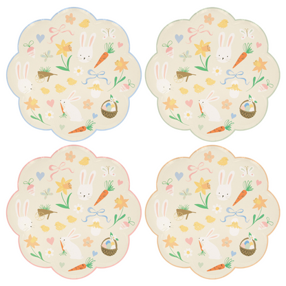 easter icon dinner plates