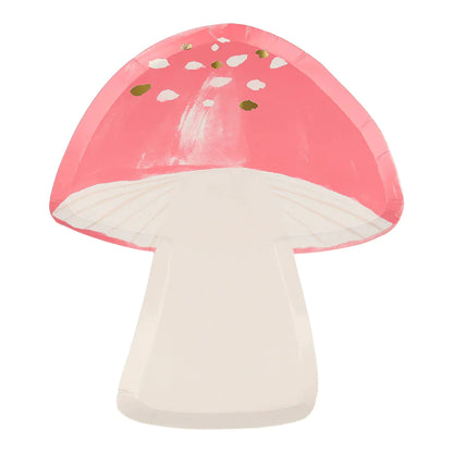 fairy mushroom plates by meri meri