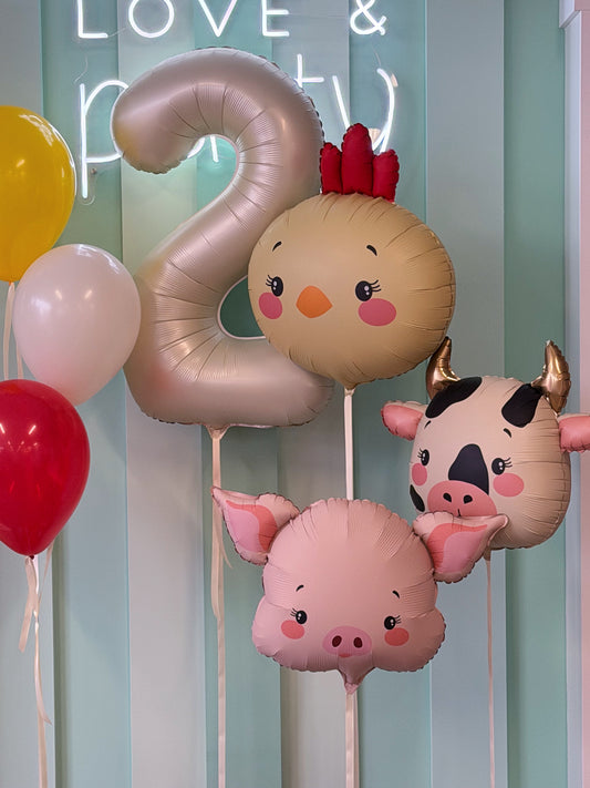 FARM ANIMAL BALLOON PACKAGE